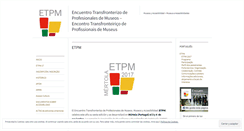 Desktop Screenshot of etpmuseos.com